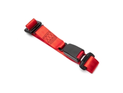 Cinturón de seguridad para coche para mujeres embarazadas, ajustable, con protección para el vientre y el feto, color rojo CUICH