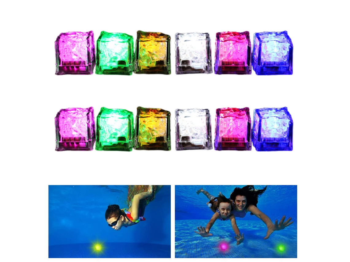 12 Piezas Juguetes De Buceo Con Luz Led Coloridos Para Piscina Juego De Lanzamiento De Buceo Juguetes De Baño Favoritos De Fiesta De Piscina