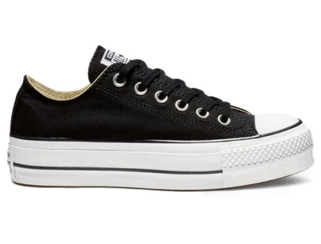 Zapatillas CONVERSE Chuck Taylor All Star Platform Unisex (37.5 - Negro)