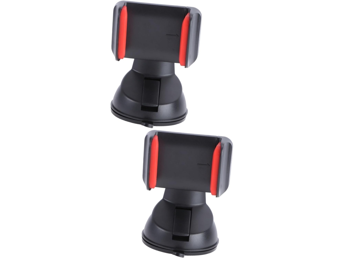 Soporte Giratorio De 2 Piezas Para Teléfono De Coche Con Ventosa Antivibración, Compatible