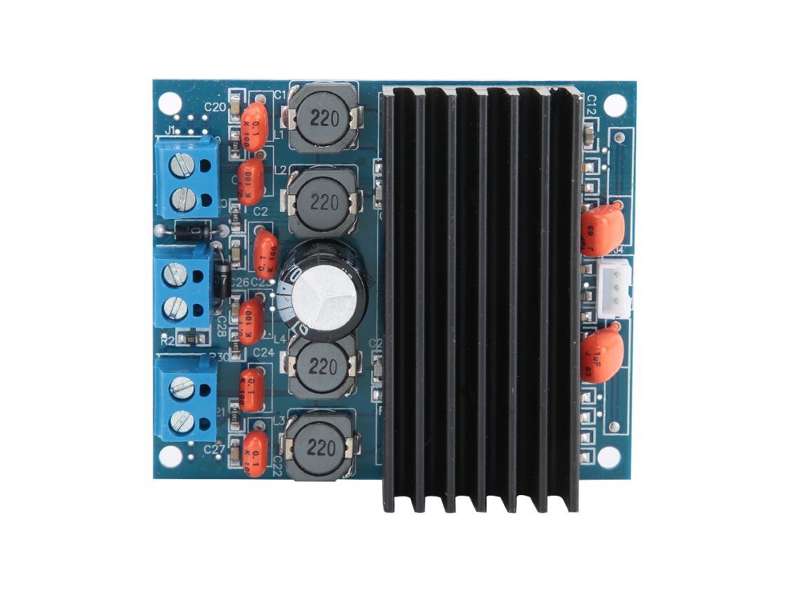 Placa Amplificadora De Potencia Digital Profesional Tda7492 De Alta Potencia, 50w*2 100w, Puente Paralelo