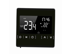Termostato Inteligente Con Pantalla Táctil Para Calefacción Eléctrica Programable Por Suelo Radiante Ca 85-250v
