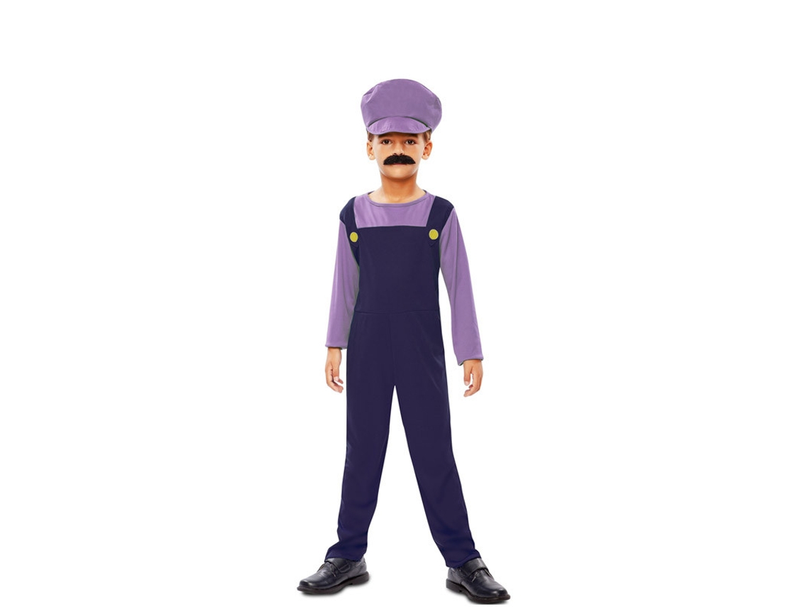 Disfraz de Niño EUROCARNAVALES Encanador Morado  (7 - 9 años)
