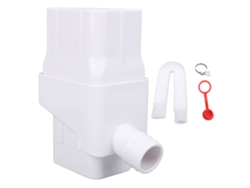 Sistema De Recolección De Agua De Lluvia Con Desviador Para Canalones, Fácil Instalación, Kit De Abs Blanco.