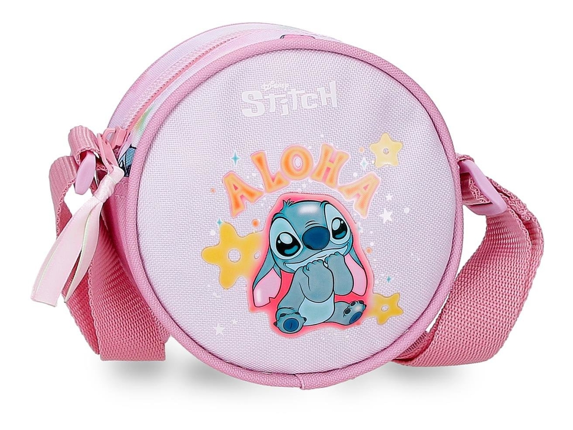 Bolso de hombro Stitch You Me de Disney (malva, 14x14x4cm)
