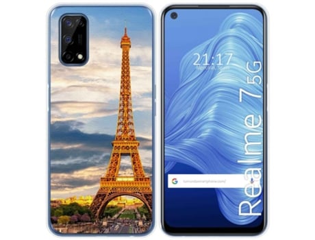 Carcasa Realme 7 5G TUMUNDOSMARTPHONE Dibujos Multicolor