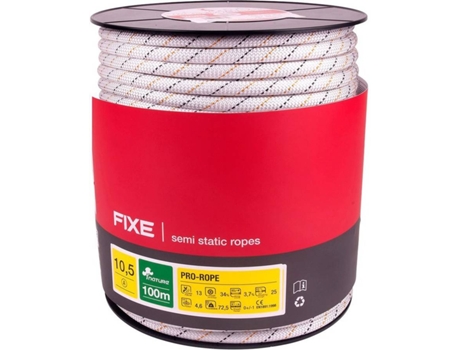 Cuerda De Escalada FIXE CLIMBING GEAR Cordas Pro Rope (Blanco - 200 m)