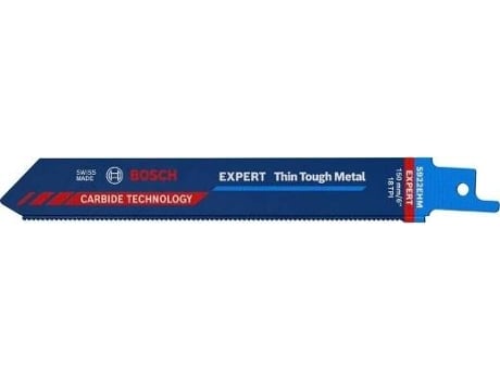 Hoja de Sierra de Sable BOSCH S 922 Ehm Expert ‘Thin Tough Metal’ - 10 Un