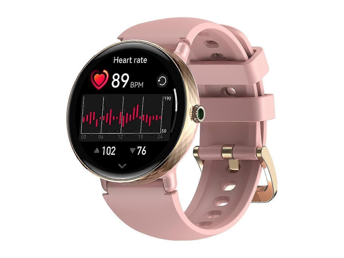 Reloj inteligente Zeblaze Lily 2 con pantalla de 1,2 pulgadas, elegante y saludable para mujeres.