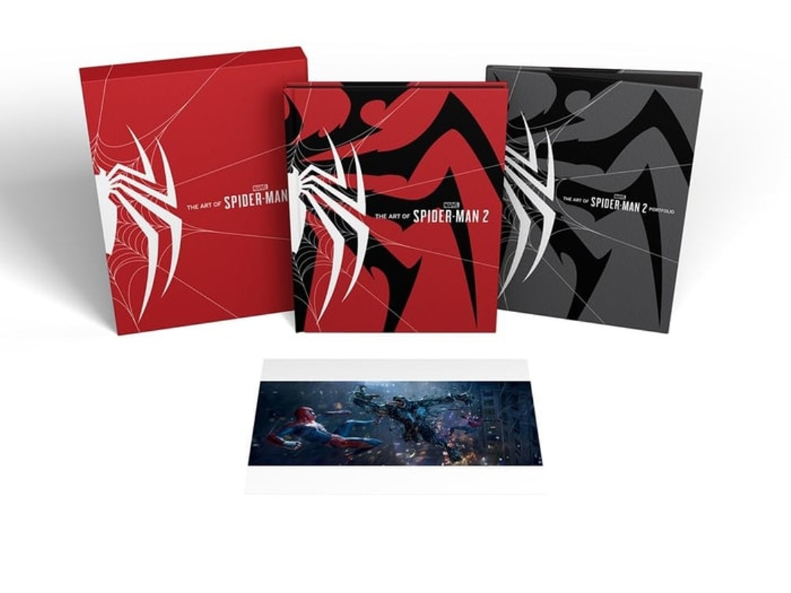 Libro The Art of Marvels Spider-Man 2 de Insomniac Games (Inglés - Tapa Dura)