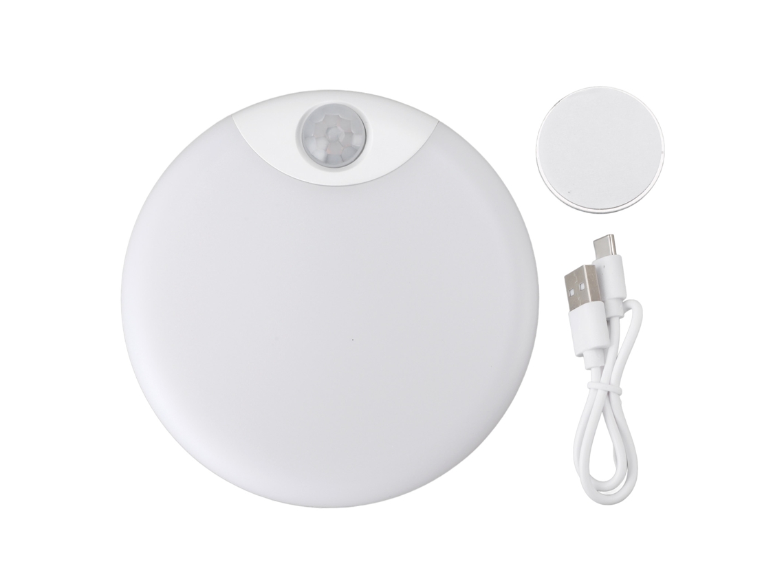 Luz Nocturna Led Magnética Inalámbrica Con Sensor De Movimiento, Recargable Por Usb, Para Armarios De Cocina Y Pasillos.