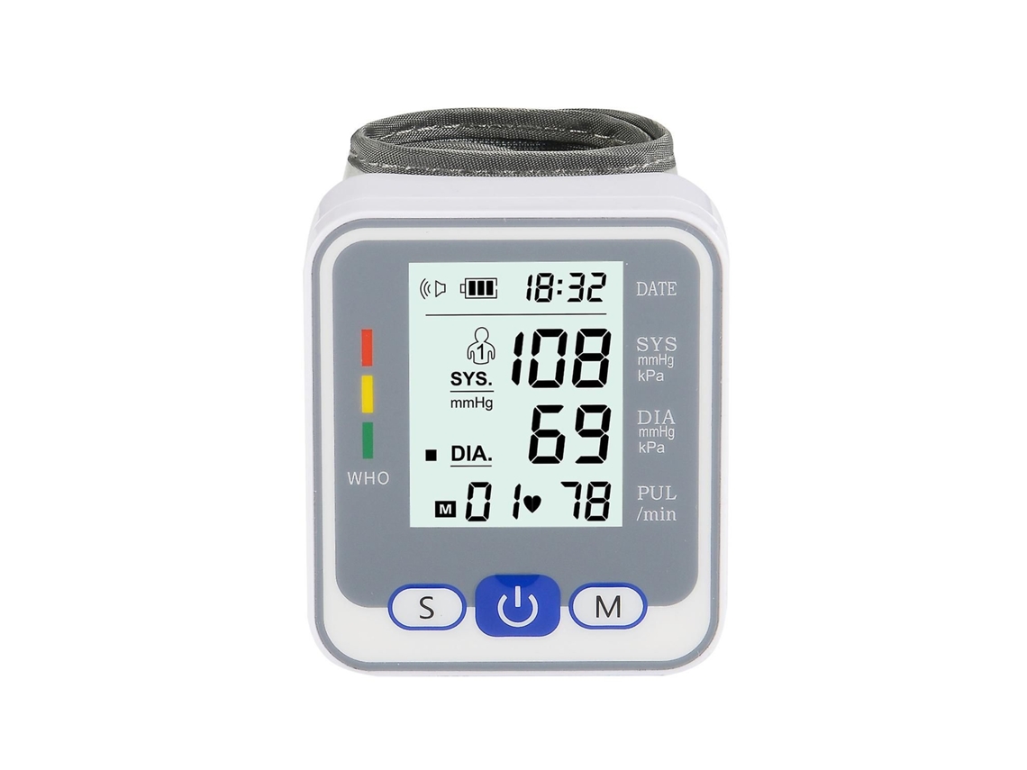Monitor electrónico de presión arterial médico, de brazo con detección de arritmias, brazalete. GOKOCO