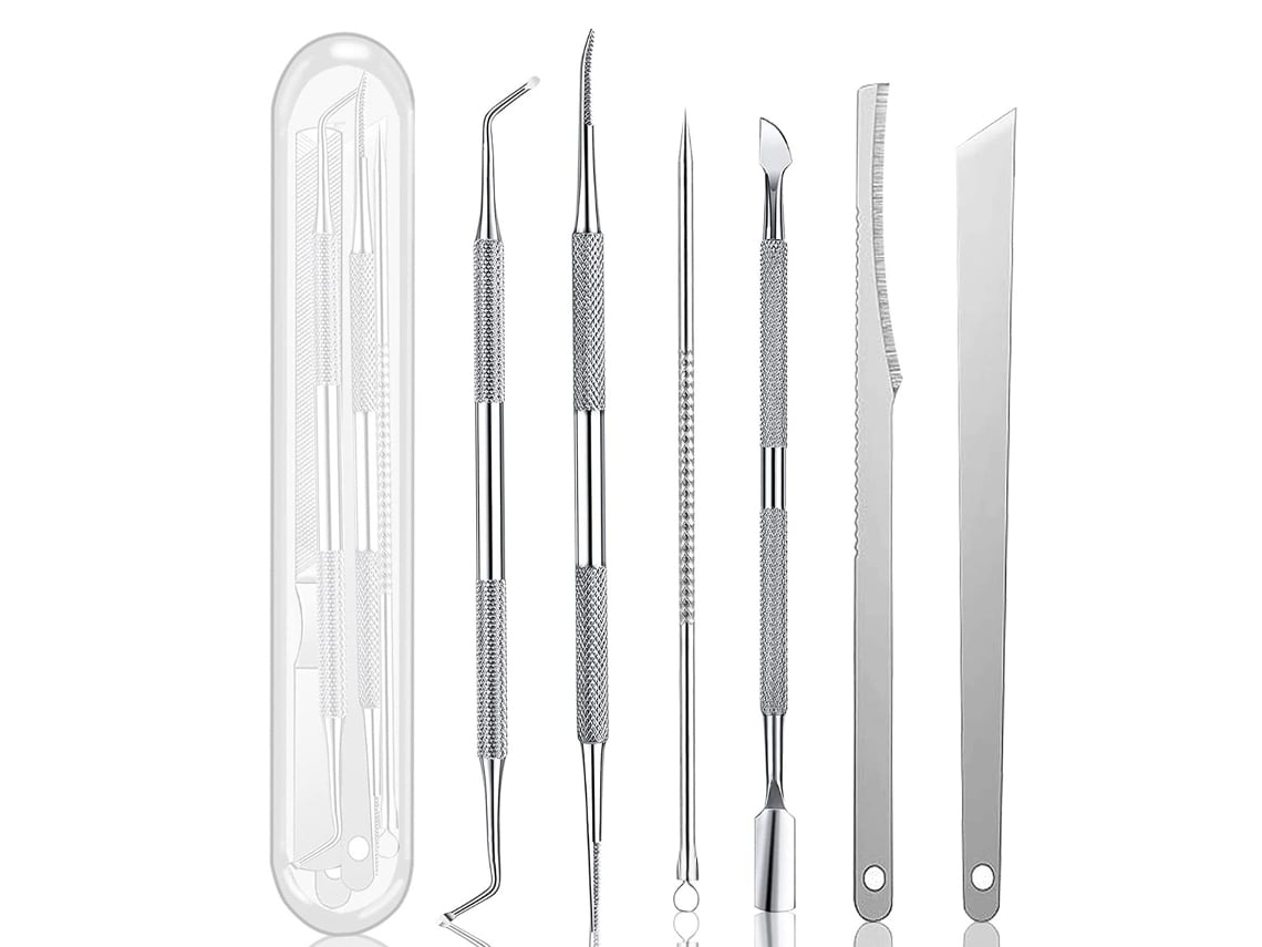 Juego De 6 Productos Para El Cuidado De Los Pies, Envase De Goma Antideslizante, Masaje Relajante.