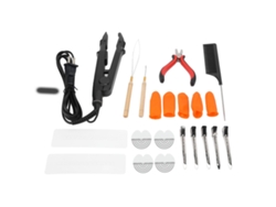 Kit alisador de extensiones de cabello con temperatura constante 2026 para uso en salones y en el hogar.