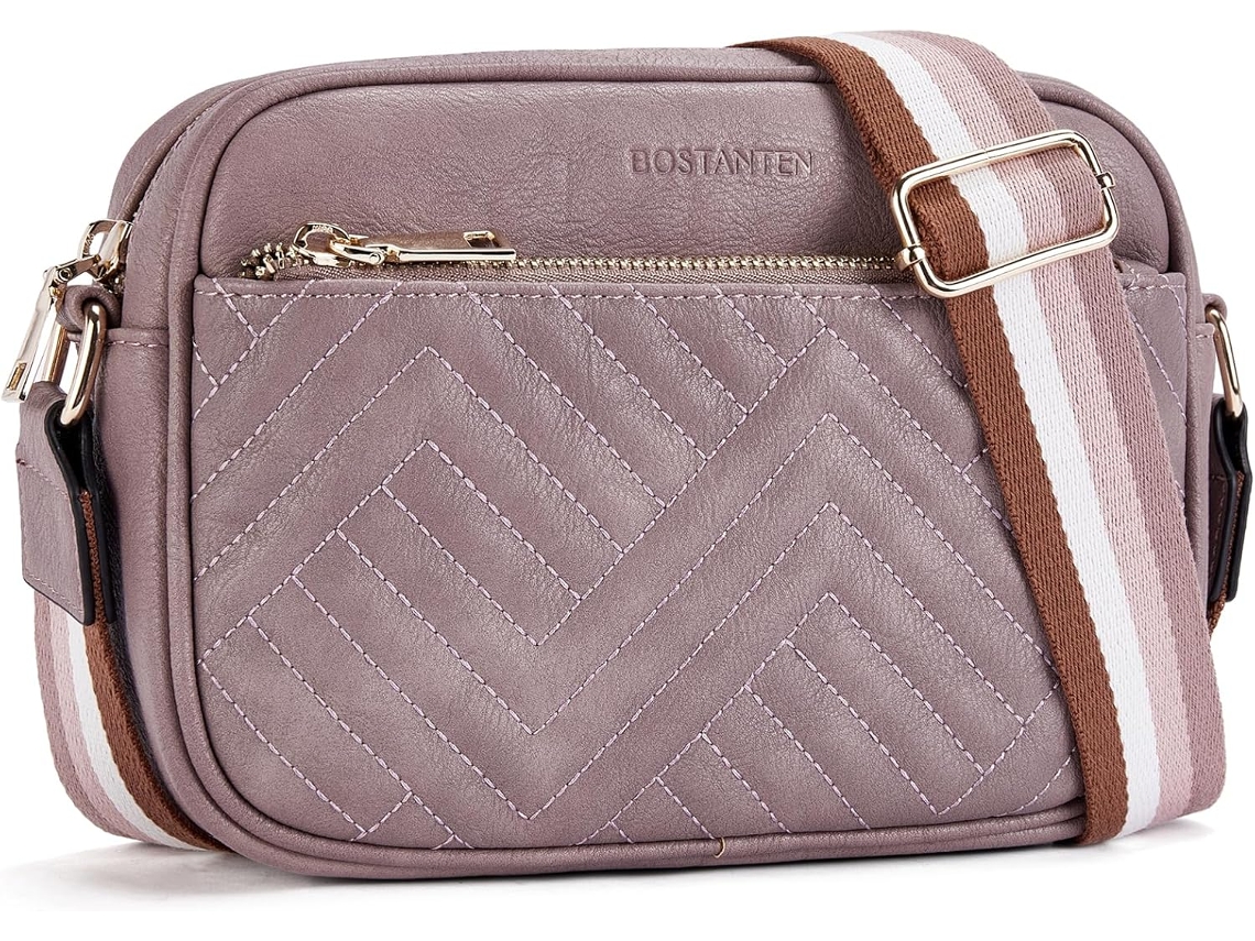 Bolsos cruzados, bolsos de hombro, carteras y bolsos de mano para mujer, Bolsos cruzados morados para mujer