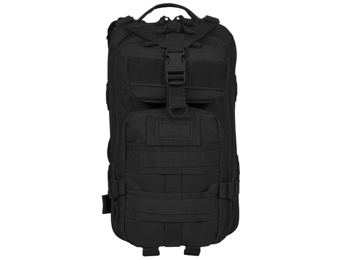 Magnum Fox BLK-BLK, masculino, mochilas (negro - one size EU)
