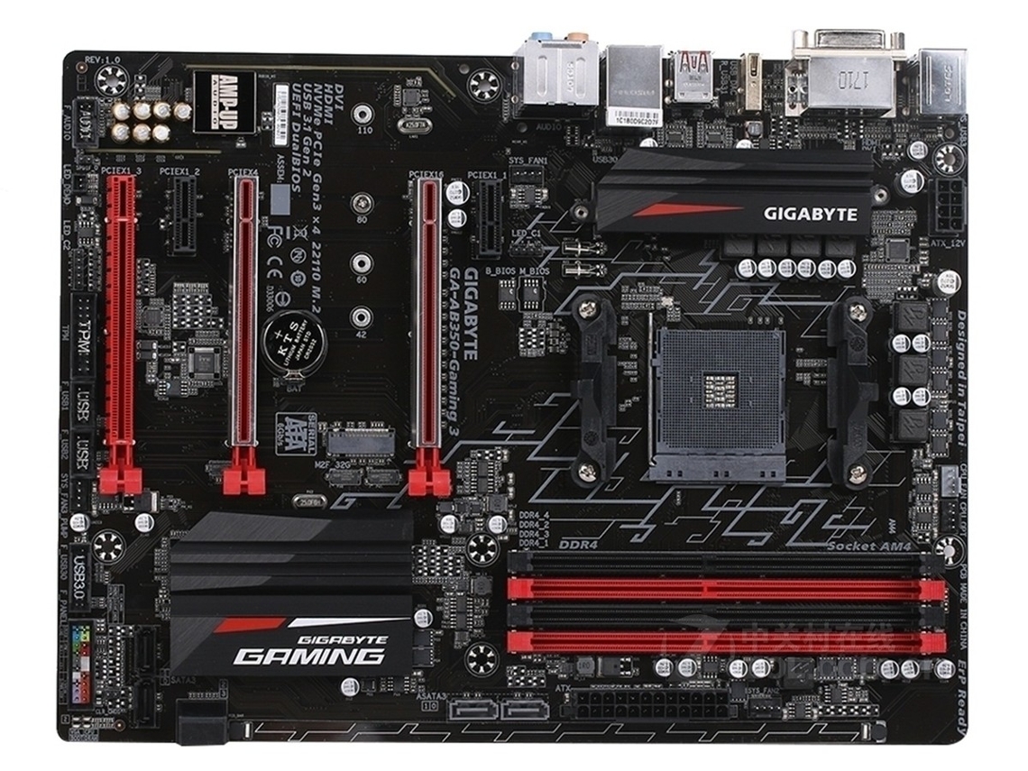 Placa Base Gigabyte Ab350-gaming 3(socket Am4 - Amd B350 - Ddr4 - Atx)