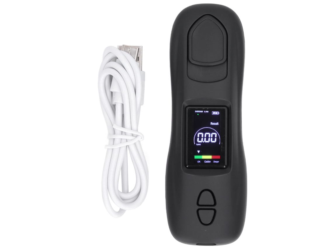 Alcoholímetro Portátil Con Pantalla Lcd Digital Y Función De Voz, Ideal Para Fiestas En Casa O Uso Profesional (dc5v).