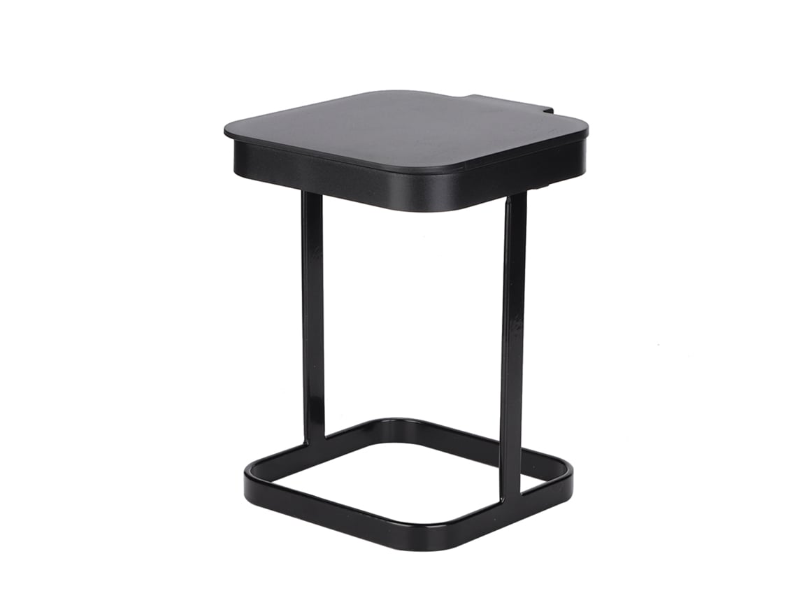 Jinwei-lixeira De Mesa Mini Desktop Para Casa, Lixeira De Cozinha Com Suporte Para Sacos De Lixo (preto)
