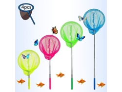 Red Para Mariposas Para Niños, 4 Unidades Telescópicas, Ideal Para Atrapar Insectos Al Aire Libre.