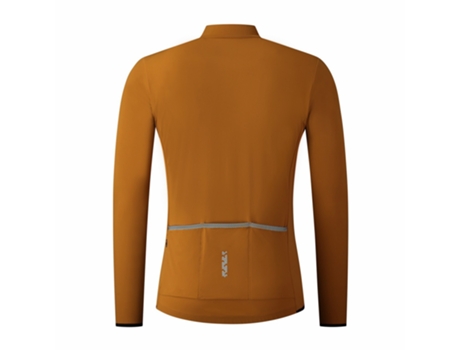 Chaqueta Térmica Unisex SHIMANO Térmico Larga Vertex Dorado (S)