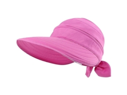 Sombrero Convertible Sencillo Para Mujer Con Protección Uv Upf 50+ (rosa)