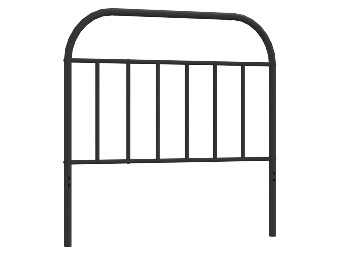 Cabecero de repuesto 107 cm Metal Negro MAISON EXCLUSIVE