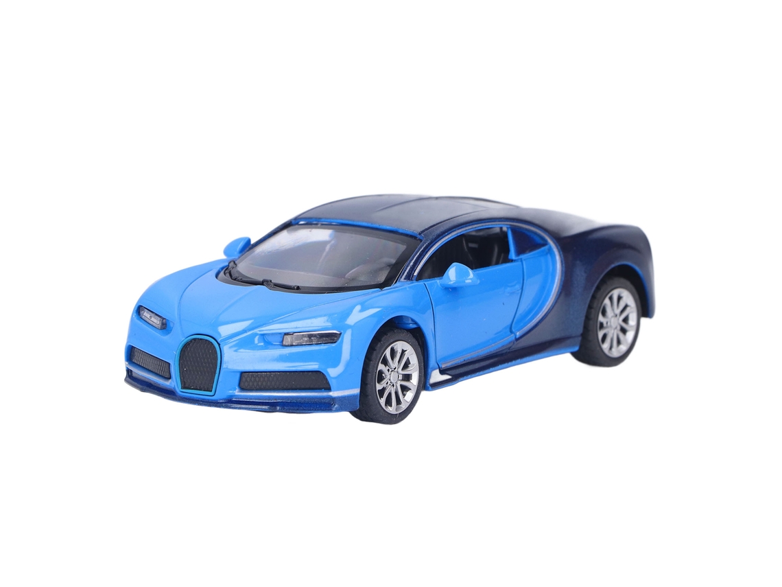 Coche Deportivo De Aleación A Escala 1:36 Con Carrocería Retráctil Para Niños De 3 Años En Adelante (azul)
