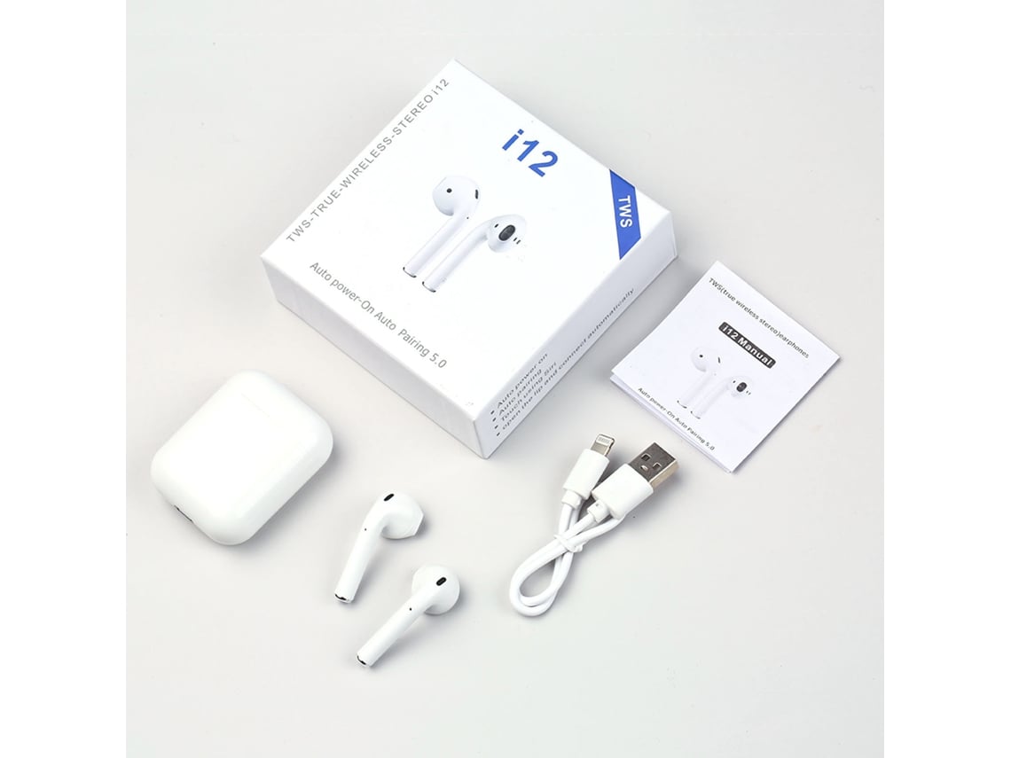 Auriculares Inalámbricos Bluetooth 5.3 Con Estuche De Carga De 300 Mah, Control Táctil Y Reducción De Ruido.