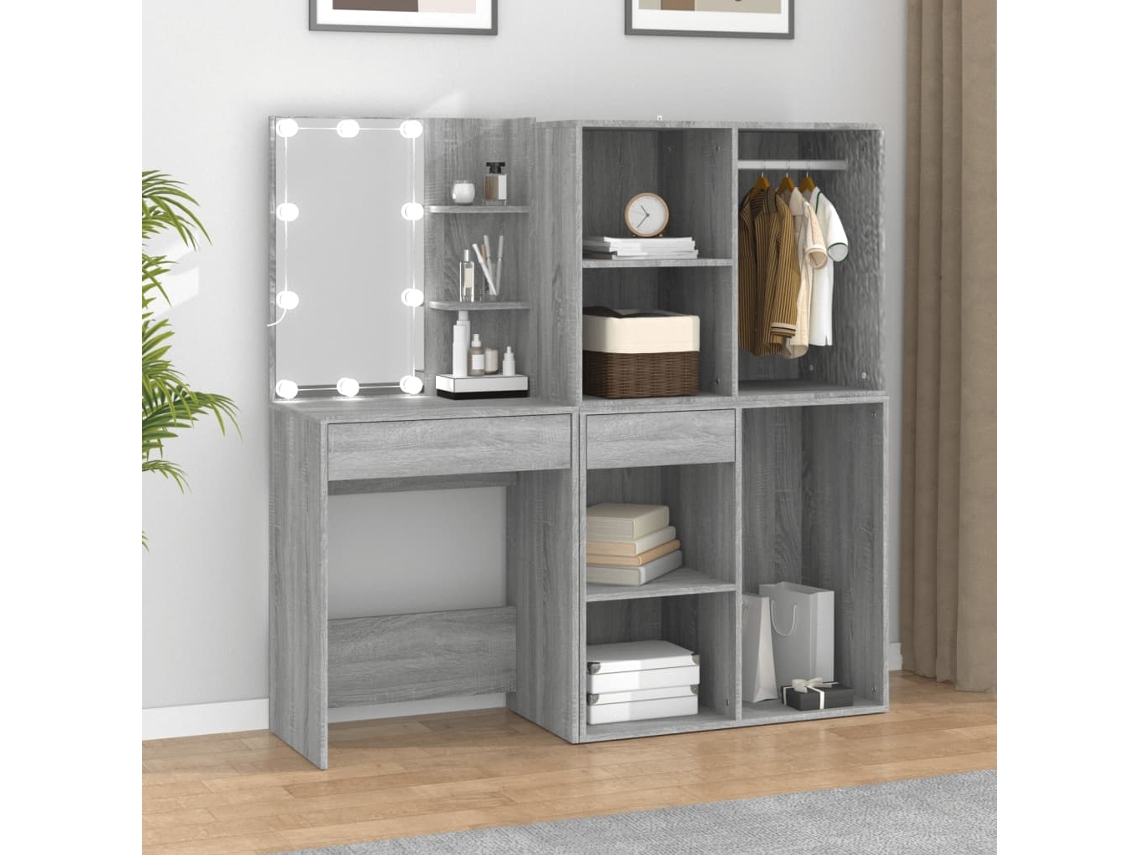 Tocador HARLANV1 de madera tratada, 50x41x140 cm