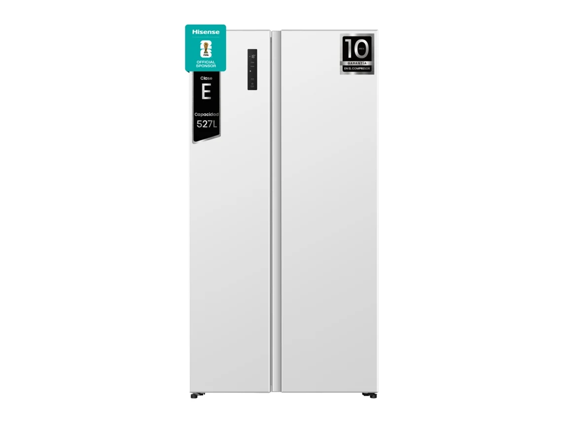 Frigorífico Americano HISENSE RS3P538NEWE (No Frost - 178 cm - 534 L - Blanco)