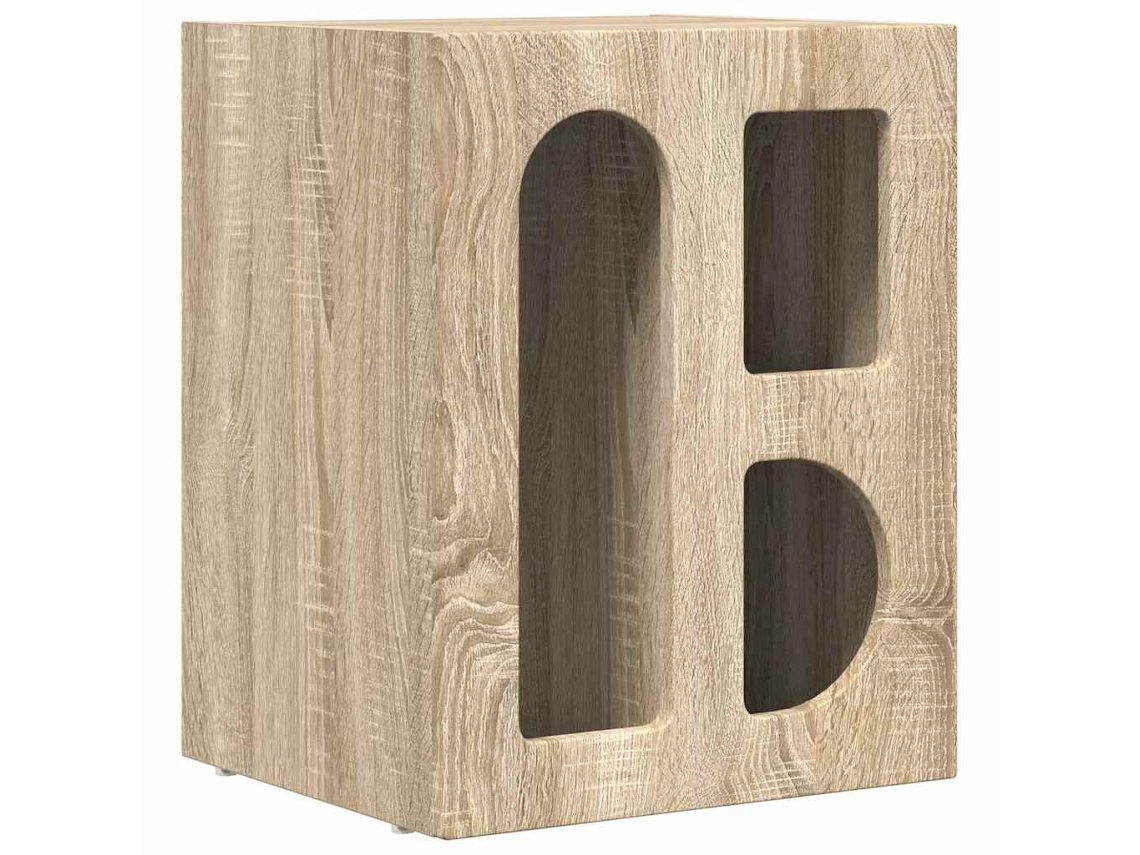 Maison Exclusive - Mesita De Noche Roble Sonoma 40 X 35 X 50 Cm