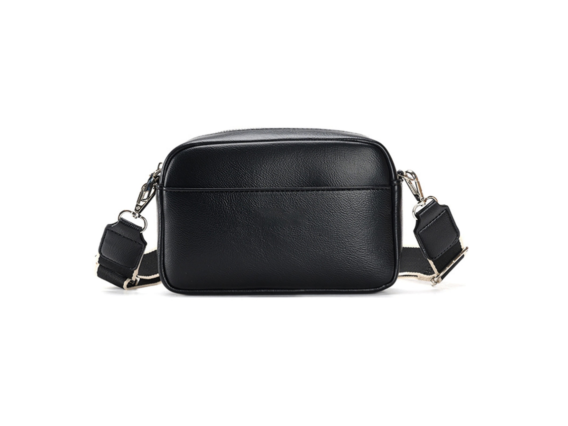 Bolso Bandolera Multifuncional De Gran Capacidad Para Mujer, Moderno Para El Trabajo, Negro, 20x13x8cm