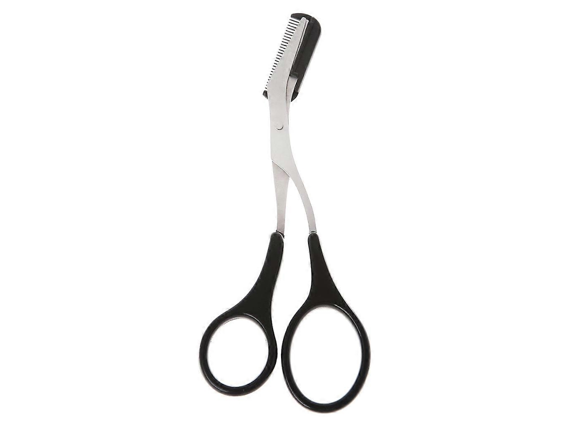 Tijeras recortadoras de cejas para mujer, peine para pestañas, cortapelos y perfilador. Hengjian