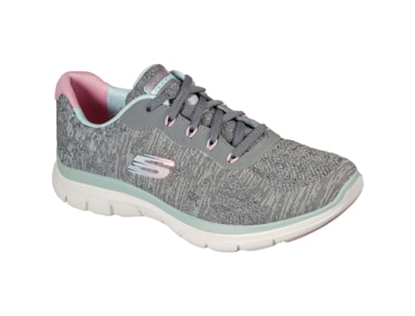 Zapatillas de Mujer SKECHERS Flex Appeal Fresh Gris (41)