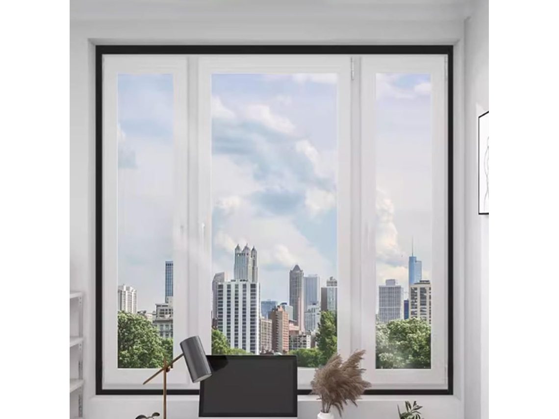 Lámina Aislante Térmica Para Ventanas, Kit De Aislamiento Ventanas Invierno, Lámina Impermeable Bloquea El ...