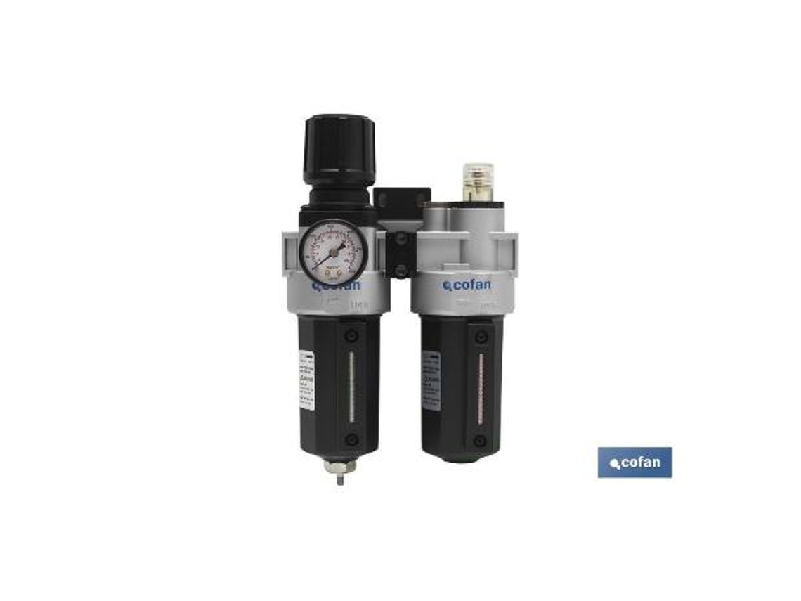 Filtro regulador+lubricante 3/8