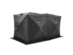 Carpa de Hielo para 6-8 Personas 3.6x1.8x2m Resistente al Viento y al Frío Tekmaquinas