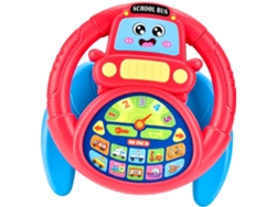 Volante Juguete Educativo Chrui Forma De U Con Luz Y Música (coche)