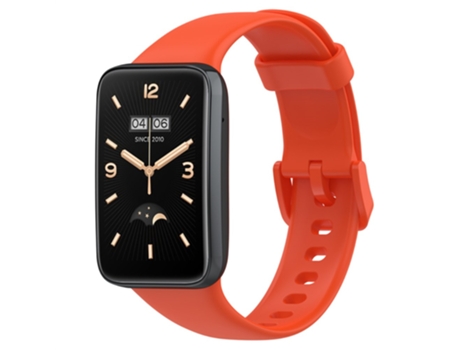 Correa TPU + PU hebilla ardillón ajustable para Xiaomi Mi Band 7 Pro - anaranjado