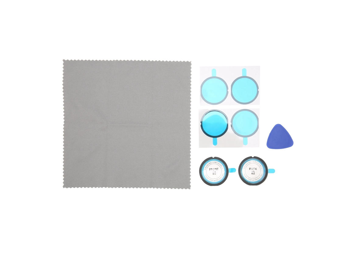 Dos Protectores Adhesivos Resistentes A Los Arañazos Para Lentes De Accesorios De La Cámara Insta360 X3