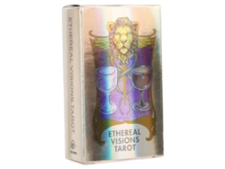 Rebe-baraja De Tarot Ethereal Visions Holográfica En Inglés Para Divinación Y Juego De Mesa