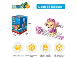 (estilo 5) Juguete De Construcción De Paw Patrol, Con Figuras Móviles, Fabricado En Pvc.