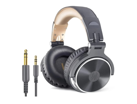 Auriculares para juegos con micrófono Ps4 Ps5 auriculares supraaurales de estudio con cable auriculares plegables ligeros con BISBISOUS