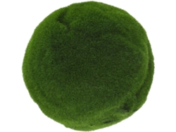 Bola De Musgo Artificial Verde De 10 Cm, Decoración Versátil Para El Hogar, Ideal Para Mesas, Vitrinas Y