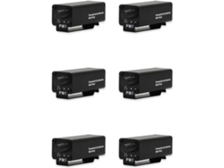 Amplificador De Auriculares Estéreo Intrauditivos Profesionales 6x Mini Xlr, Personal Pm1