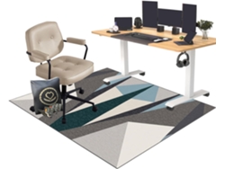 Tapete Cadeira Gamer Protetor Piso Escritório Antiderrapante 90 X 120 Cm Pisos Duros | Cadeiras