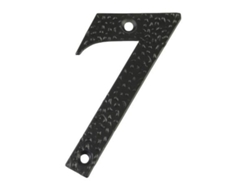Numero 7 -m.4 negro 10cm. display