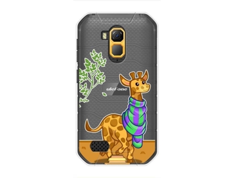 Carcasa Ulefone Armor X7 / X7 Pro TUMUNDOSMARTPHONE Dibujos Transparente Multicolor