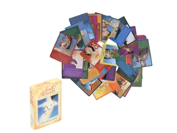 Baraja De Tarot En Inglés Para Adivinación Y Juegos Interactivos - 50 Cartas De Papel Holográfico